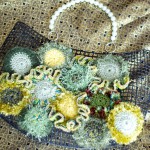 FREEFORM KNIT CROCHET BAG